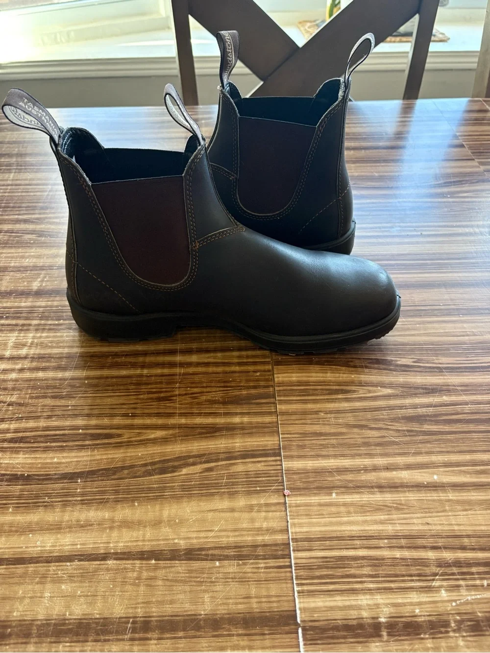 Blundstone 500 Stout Brown Elastic-Side Chelsea Chukka Boots